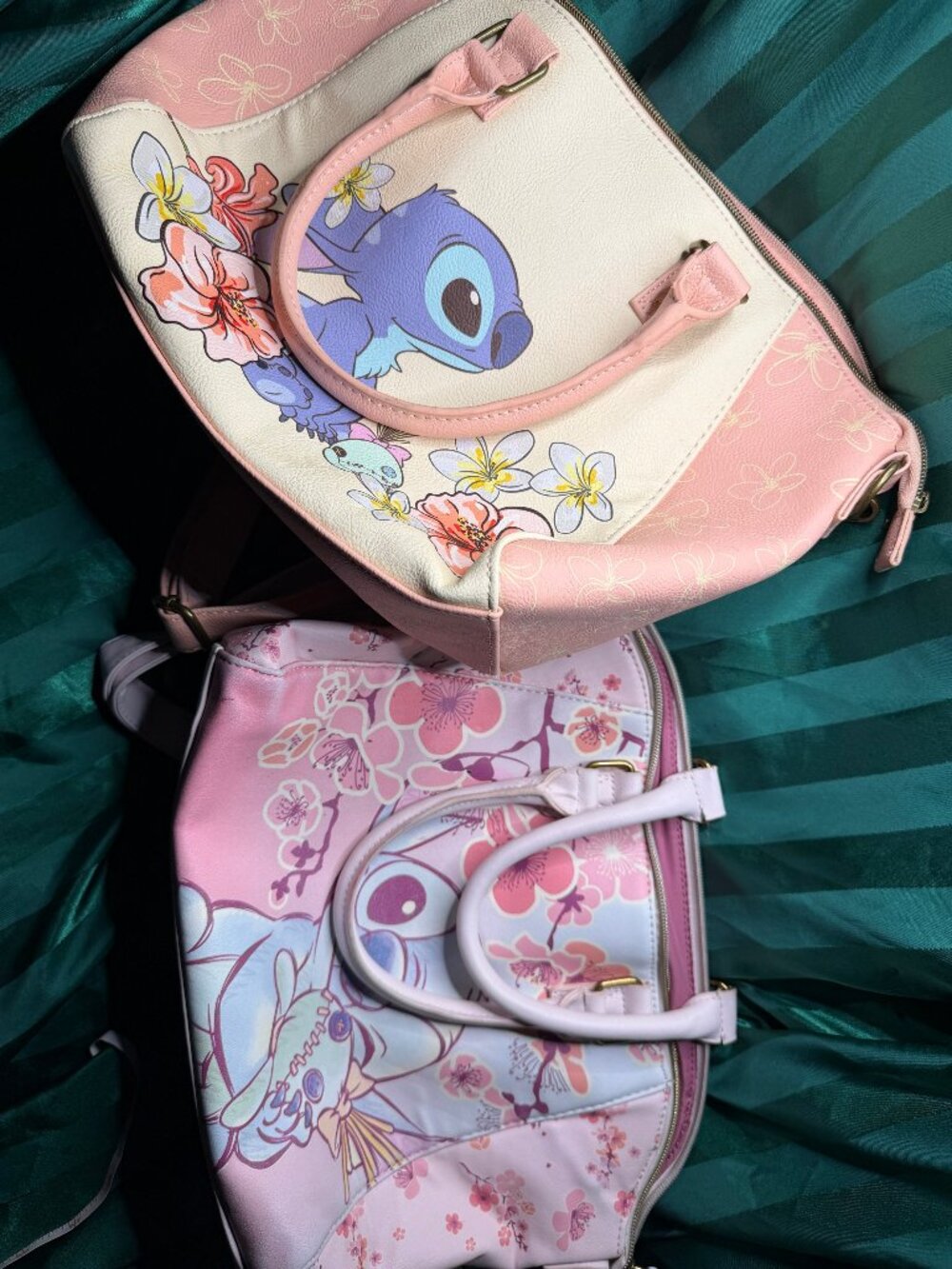 Loungefly Disney Stitch Handbags - Floral Patterns - Set of 2